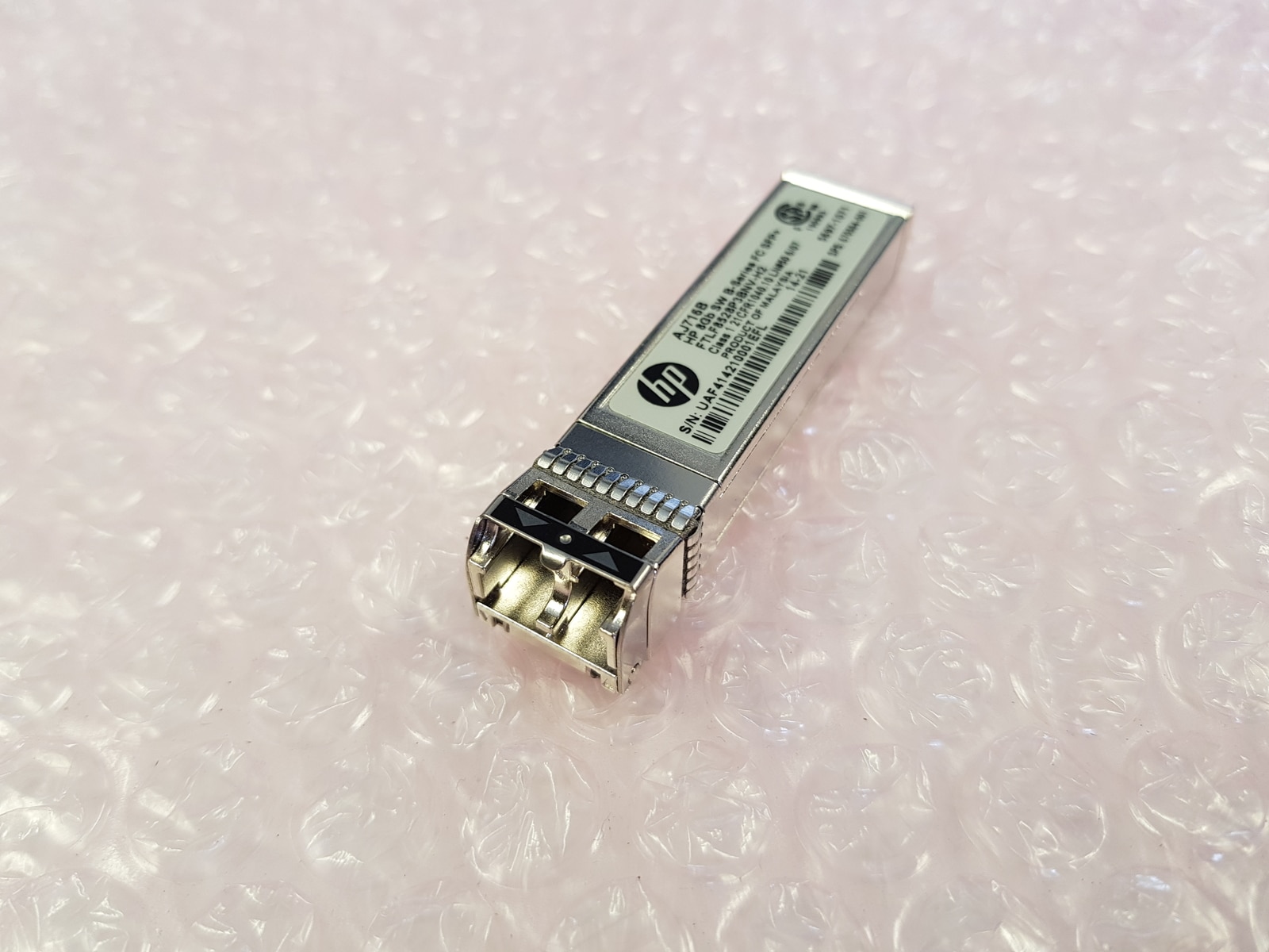 Módulo SFP+ HP AJ716B 8G SW B-Series FC - 670504-001 - Seminuevo ...