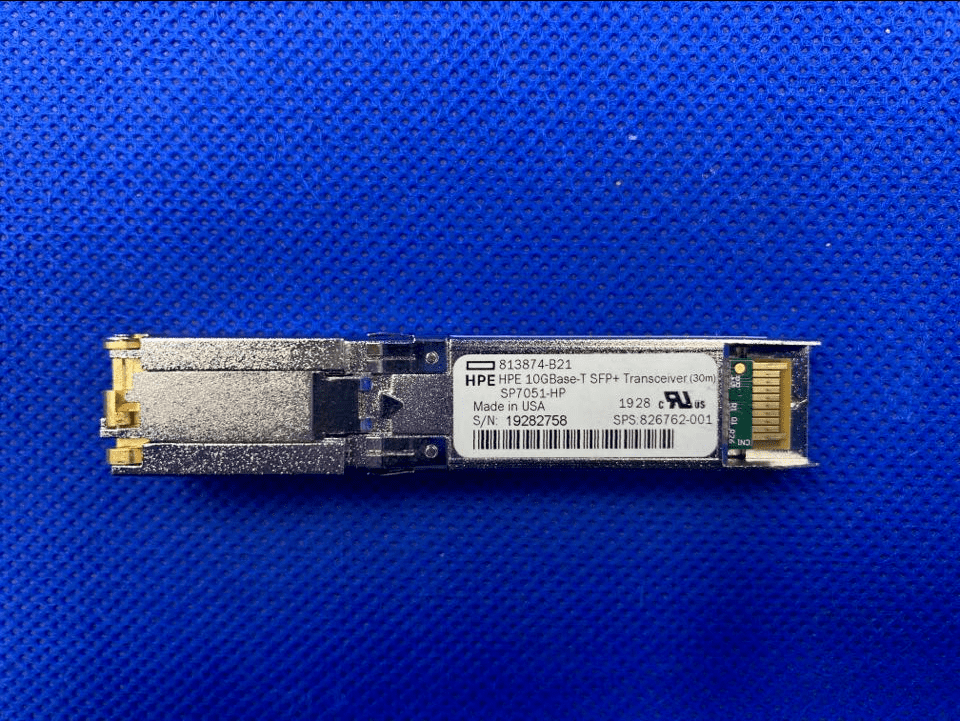 813874 Transceptor 813874-B21 HPE 10 GBase-T SFP+ 826762-001 SP7051-HP 813876 ...
